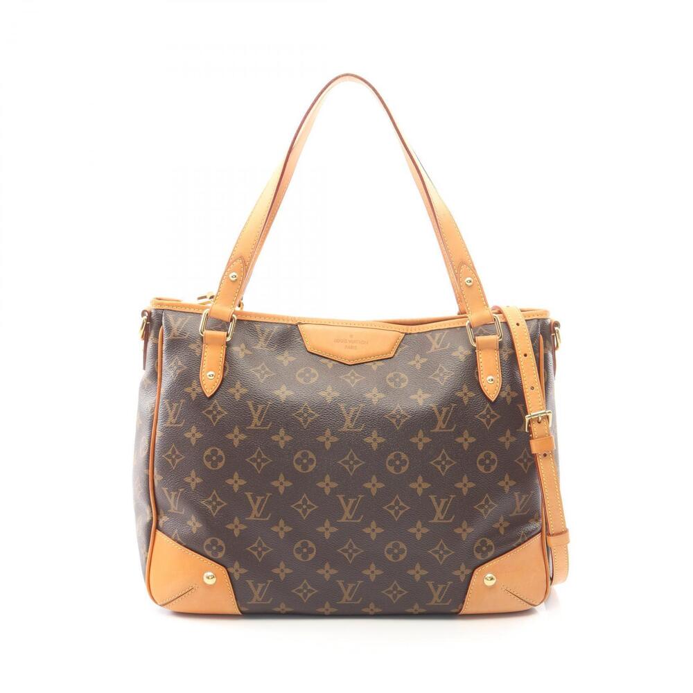 Louis Vuitton Estrella Monogram Tote Bag Canvas Leather Brown
